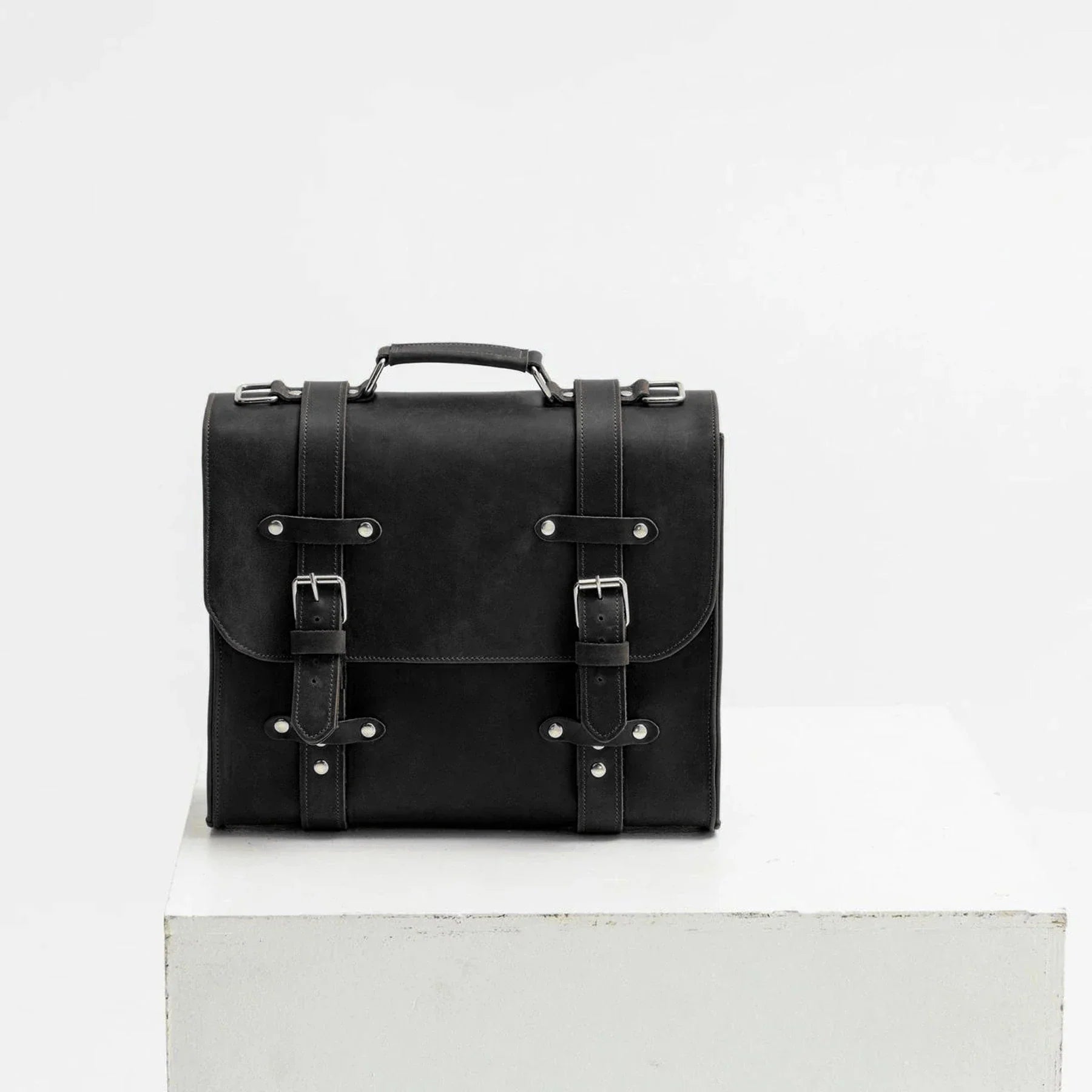 Genuine Leather Briefcase Bag Lora | Women's Work Bag-11