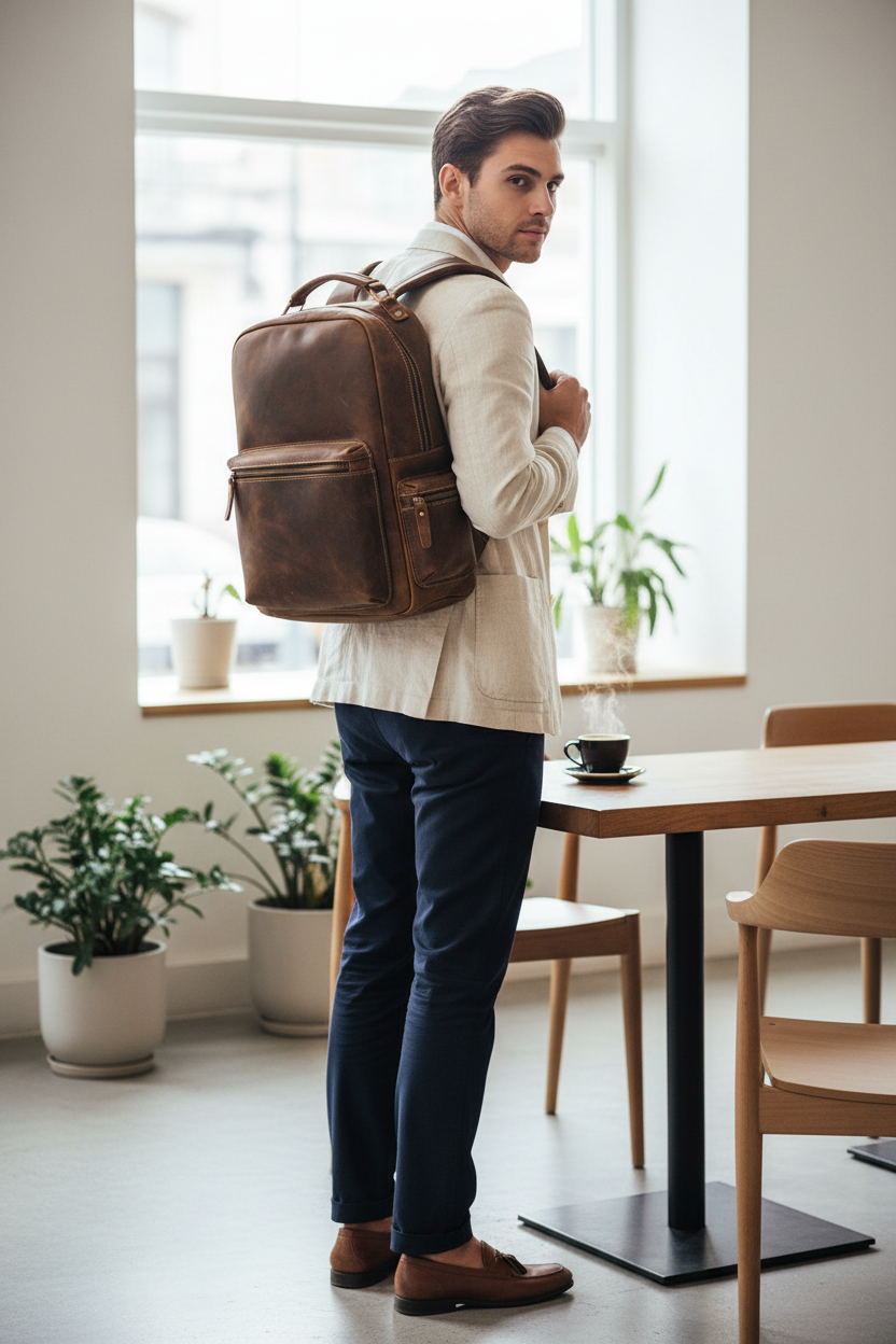 GLAM | Lederrucksack